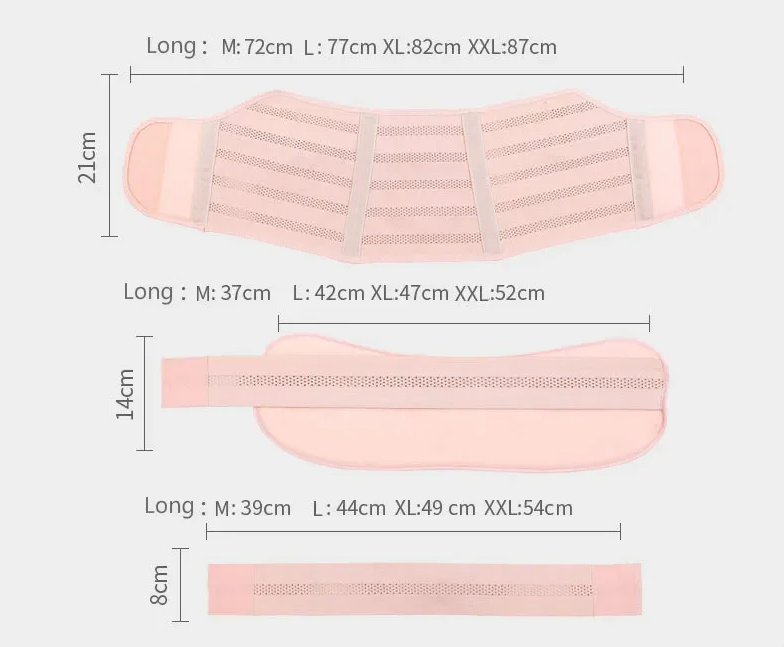 Pregnant Women Support Belly Band Back, Adjustable Maternity Support Belt - Relieve Back, Pelvic & Hip Pain during Pregnancy